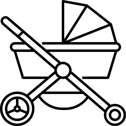 Barnevogn ikon